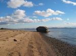&quot;Кусочек&quot; Гром-камня на пляже в Ольгино