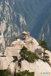 Чайный домик на вершине гору Хуашань  