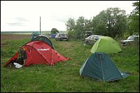 Палаточный геокешерский лагерь / фото: Mish