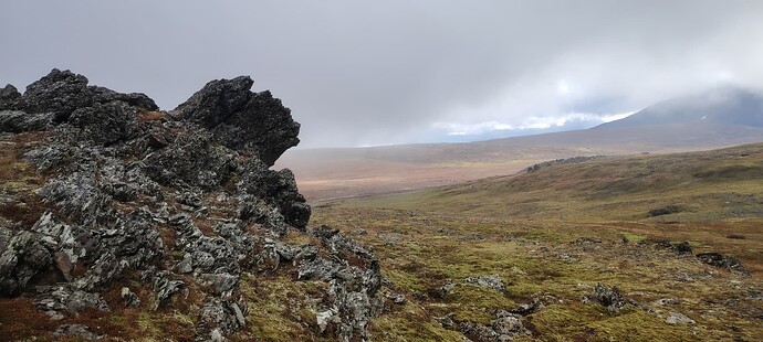 Туман снова отступает