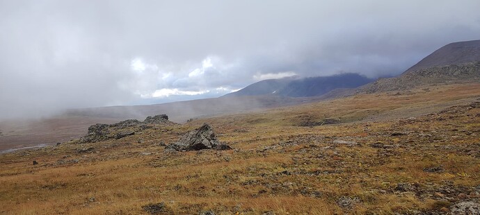 На подходе к пер. Аркаматалоу Северный