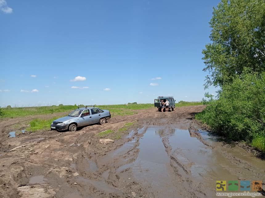 Машина застряла в текстурах