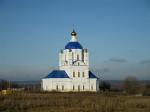 Церковь в Ретяжах.Самый яркий и оригинальный памятник барокко в Орловской области