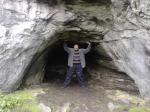 У входа в пещеру Колокольная