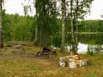 стоянка у озера Кремневское
