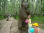 Медведь в парке ЧМЗ