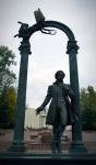 памятник А.С. Пушкину на Фонтанном спуске