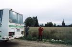 Геокешерский автобус в Красной Ляге!