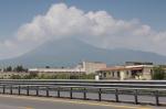 Вид с шоссе в Помпеях
