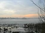 Мазуринское озеро в тумане