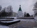 вечный огонь и Собор Михаила Архангела в Кремле