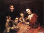 Семейный портрет, Рембрандт и Хендрикье, 1666-68