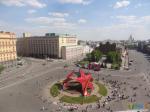 Площадь Дзержинского с крыши Детского мира