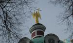 Архангел на куполе храма Гребневской иконы Божией Матери.