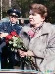  космонавт Валентина Терешкова на мемориале.