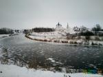  г.Суздаль.Река Каменка в районе Ильинского луга скована льдом.Ноябрь 2017 года.