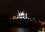Свято-Успенский кафедральный собор ночью 
