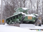 Выборг. Легкий командирский танк Т-26