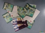 24 открытки подписывали в кафе Пит-СТОП  ТЦ Корона, а перед отъездом домой кинули их в синий ящик у почты в центре :)
