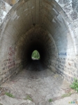 Воронежская область.Этот тоннель находится у подножия горы Шатрище и под железной дорогой.