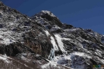 Первый водопад восточного склона Мидаграбинского ущелья