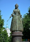 Памятник Екатерине II в парке