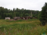Руины финской фетровой фабрики.