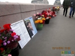 В память о Немцове - на Большом Москворецком мосту