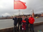 Красное знамя над Кремлём!