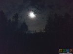 Полная луна в мартовской ночи