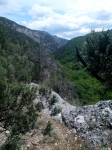 Вид на Чернореченский каньон