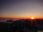 Восход солнца, вид с вершины г. Куорпукас