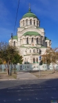 2 горящие секции светофора у Владимирского собора