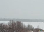 Владимирская область. Река Ока скована льдом. Январь 2021 год.