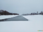 Река Клязьма. Январь 2021 год.
