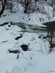 Река Киржач бурлит и изливается. Январь 2021 год.