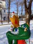 Атака снеговиков на Царевну-Лягушку.