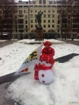 Снеговик в Воронеже