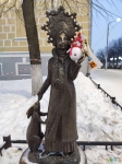 Снеговик в Костроме