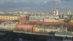 Вид сверху (с 18 хранилища) на Кремль