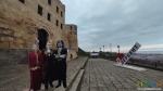 Восточные гости Trankvill (Виталий, Анна), DЖексон (Евгений) встречают гостей в крепости Дербента