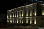 Путевой дворец ночью