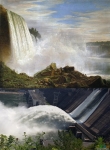 5) Фердинанд Ричардт “Ниагарский водопад”