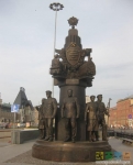 Памятник железнодорожникам - участникам ВОВ