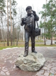 Памятник В.М.Пескову.
