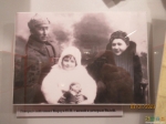 Валя Корзун с родителями