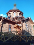 Деревянная церковь на шаге со Свят. Лукой. Понравилась