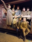 Советские актёры в поезде Победы