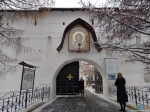 По пути зашли в Новоспасский монастырь