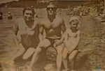 Мама с родителями, Адлер, 1969 год.